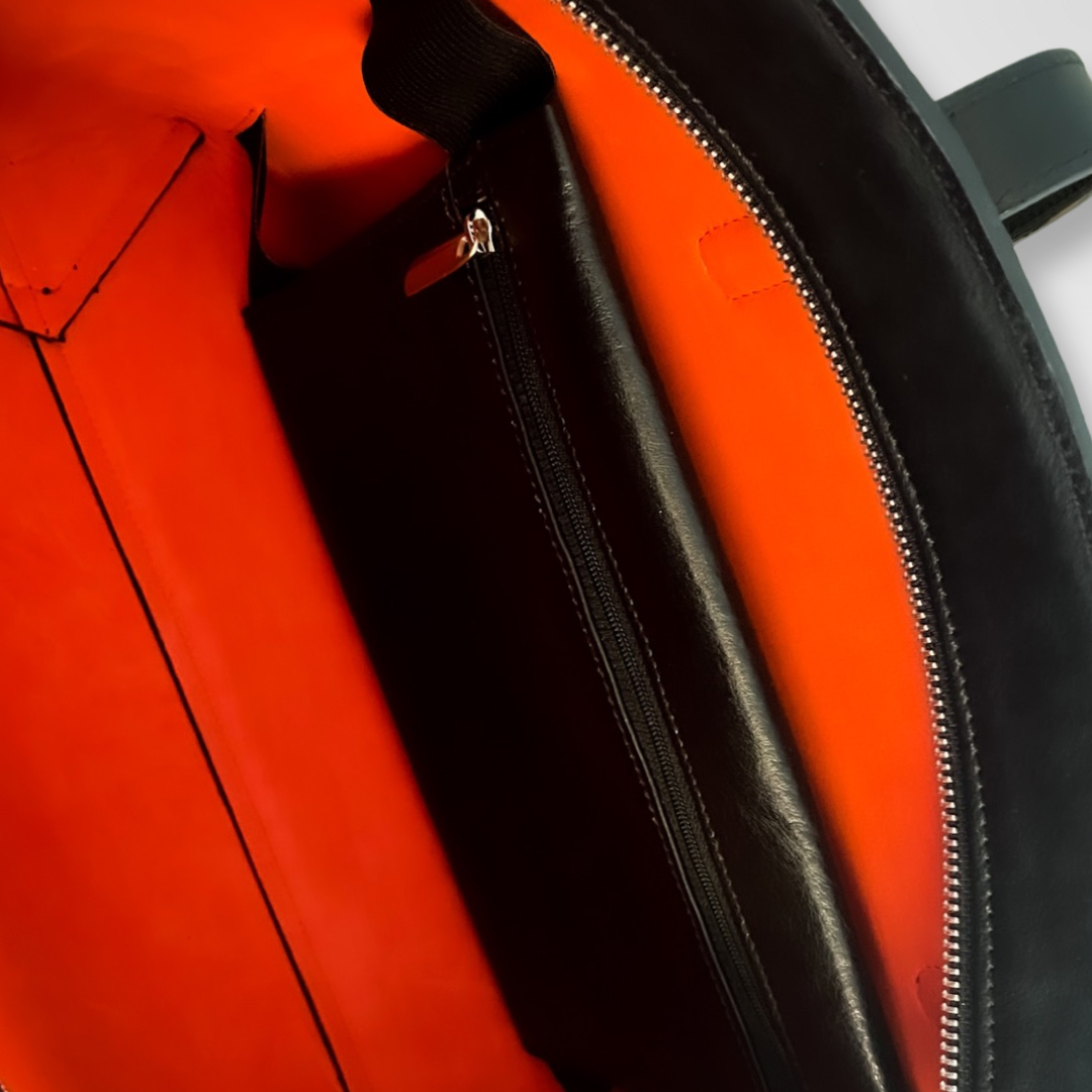 Zip Tote Black