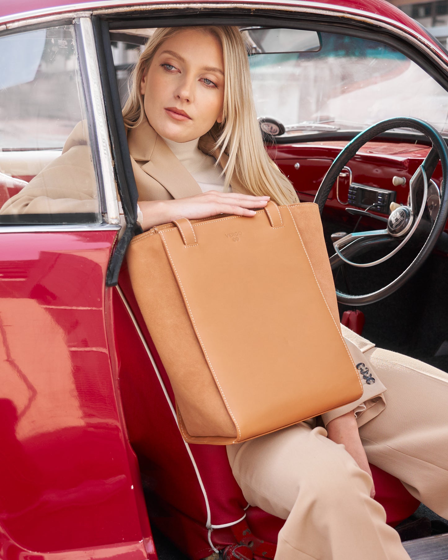 Topanga Tote Caramel